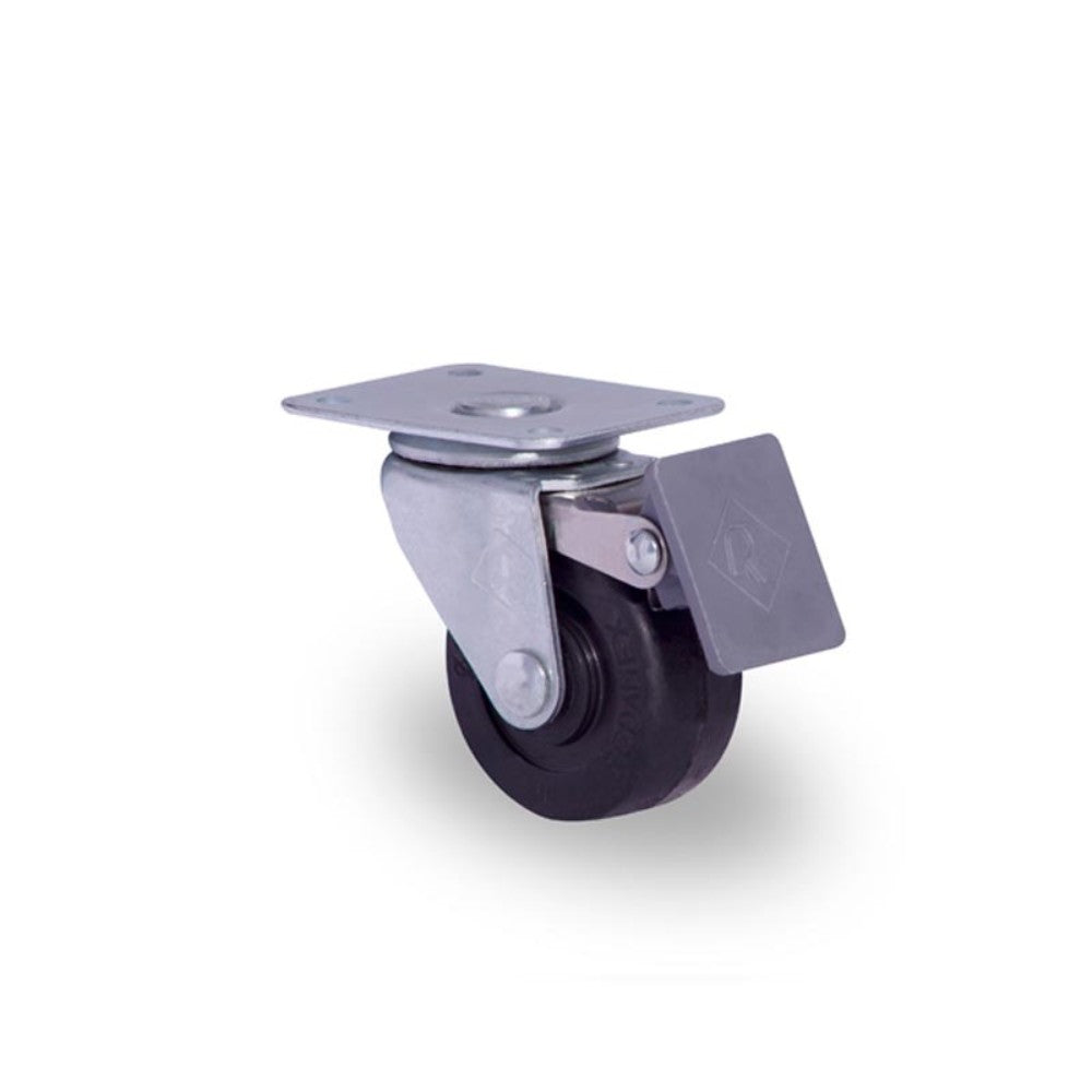 RODAJA 2" HULE PLACA GIRA Y FRENO INOX HT515FRGA 25kg