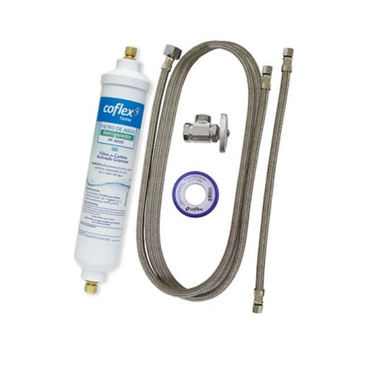 PAQUETE PARA INSTALACION DE REFRIGERADOR CON FILTRO COFLEX JVR-IM150