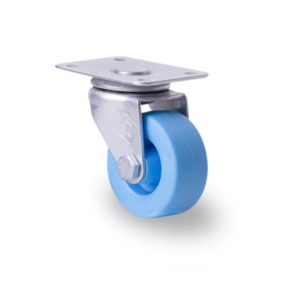 RODAJA 2" POLIPROPILENO PLACA GIRA  HT515GAAZUL 50kg