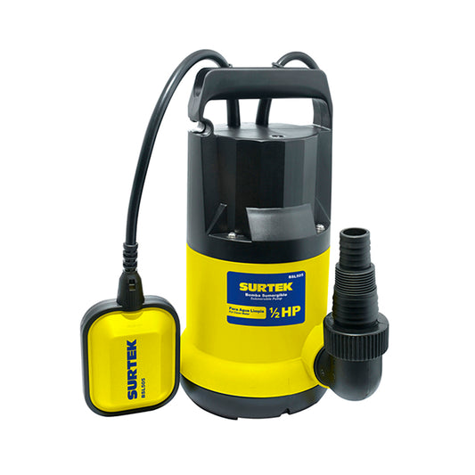 BOMBA SUMERGIBLE PARA AGUA LIMPIA 1/2HP SURTEK BSL505