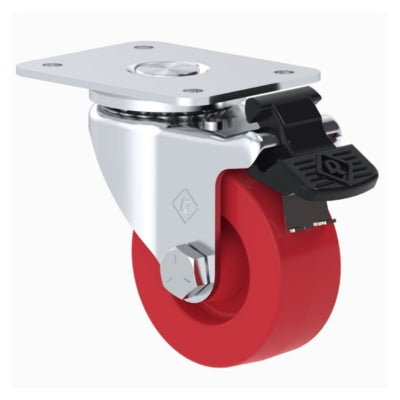 RODAJA 2" POLIPROPILENO PLACA GIRA FRENO. HT515FRGAROJA 50kg