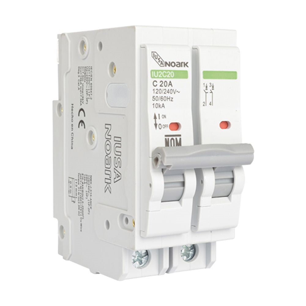 INTERRUPTOR TERMOMAGNETICO (PASTILLA) 2 X 60A IUSA 616647