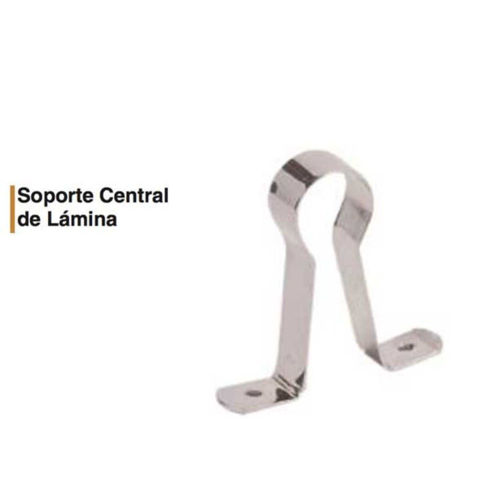 SOPORTE CENTRAL PARA TUBO CLOSET REDONDO 1" HANDYHOME 3035