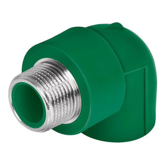 CODO FUSION ROSCA EXTERIOR 90° X 25mm (1") IUSA 616346