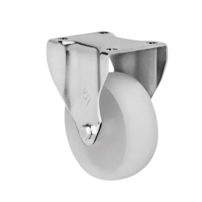 RODAJA INOX 4" NYLON PLACA FIJA BUJE H2I101PFGANY 130kg