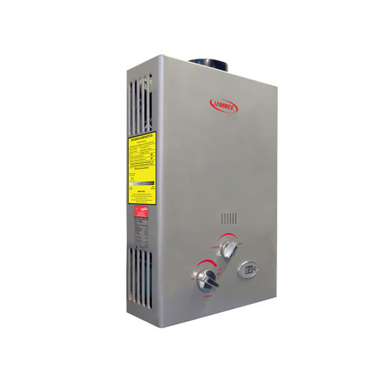 CALENTADOR DE PASO AHORRADOR (FLUJO 4.5LTS/MIN) GAS LP (BOILER) LENOMEX LID45GAE