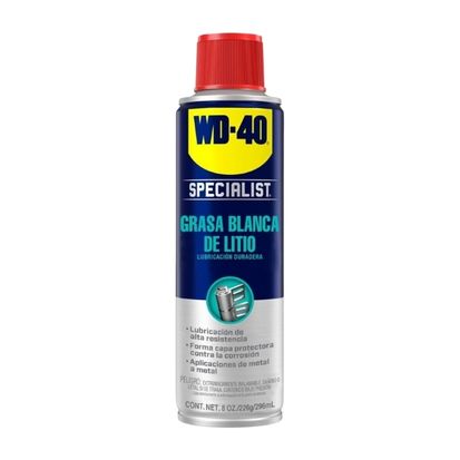 AEROSOL GRASA BLANCA DE LITIO 8 Oz 226g (NO ESCURRE) WD-40 SPECIALIST WD560057