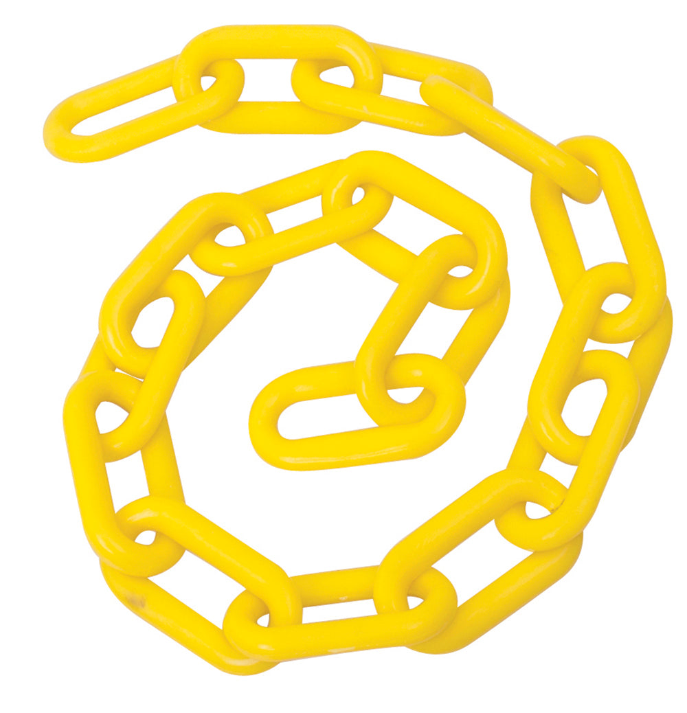 CADENA PLASTICA 6 MM X 1/4" (25mts) 40 KG AMARILLA FOY 143421