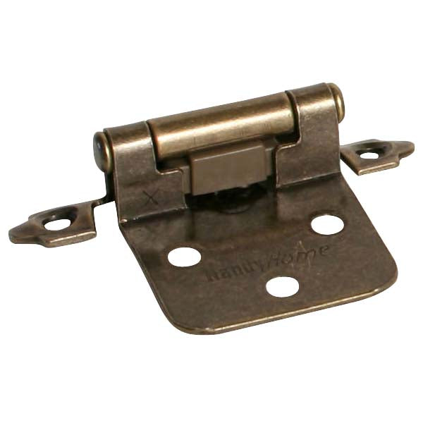 BISAGRA DE PARCHE LATON ANTIGUO S/TORNILLO 2PZ HANDYHOME 3149