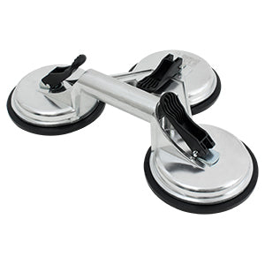 VENTOSA DE ALUMINIO TRIPLE PARA VIDRIO 150kg DOGO IC2073