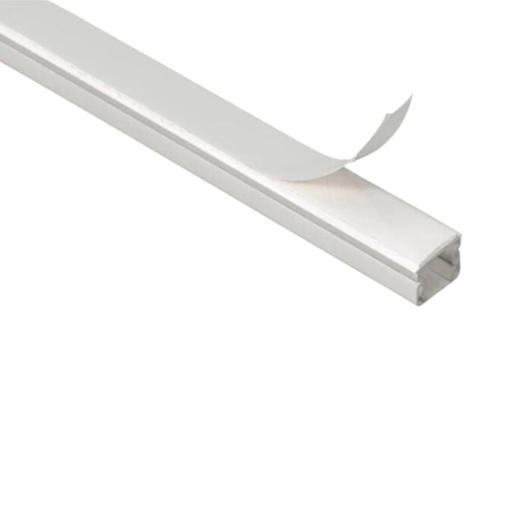 CANALETA 20mm X 12mm 1 VIA LARGO 2mts  **CON ADHESIVO** BTCINO DLP-S D12012