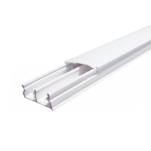 CANALETA 50mm X 20mm 2 VIAS LARGO 2mts  BTICINO DLP-S D05020