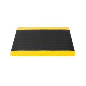 TAPETE ANTIFATIGA 9/16" 60 X 90cm CON FRANJA AMARILLA TP-1300
