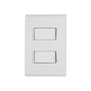 APAGADOR DOBLE 2X INTERRUPTOR UNIPOLAR 10A/250V