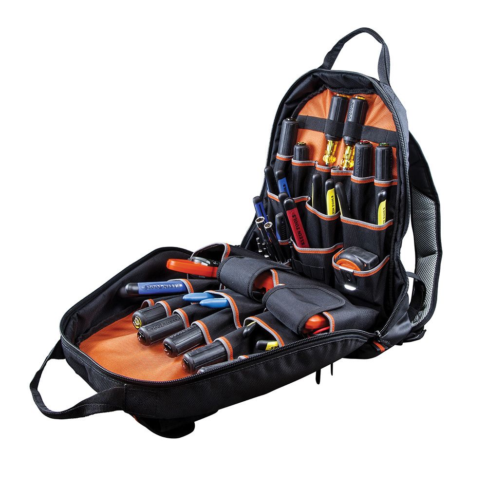 MOCHILA PARA HERRAMIENTAS (TELA BALISTICA) 35 BOLSILLOS KLEIN TOOLS 55475