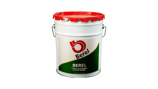 ESMALTE BLANCO P/TRANSITO #23 CUBETA 19LT BEREL