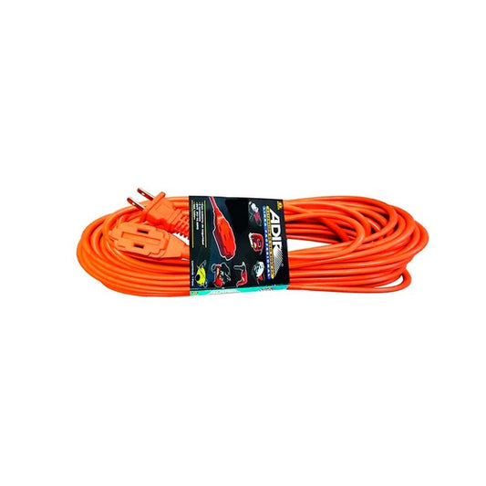 EXTENSION USO RUDO NARANJA 25 MTS 127V 10A ADIR 2635/13817