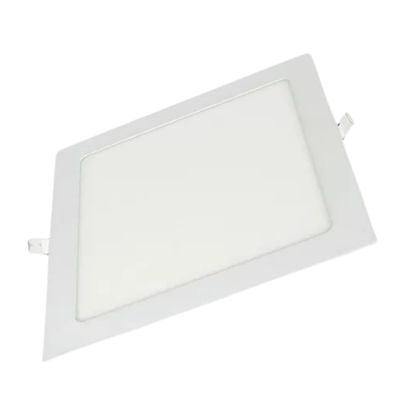 FOCO LED EMPOTRADO CUADRADO 18W X 22.5cm BLANCO JWJ JLPC18