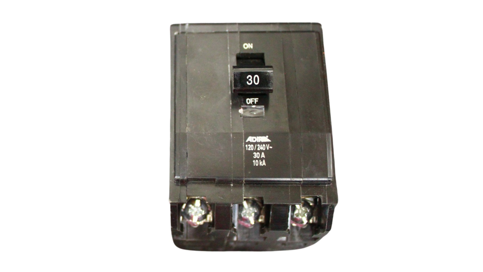 INTERRUPTOR TERMOMAGNETICO "PASTILLA" 3 POLOS 30AMP ADIR 7081