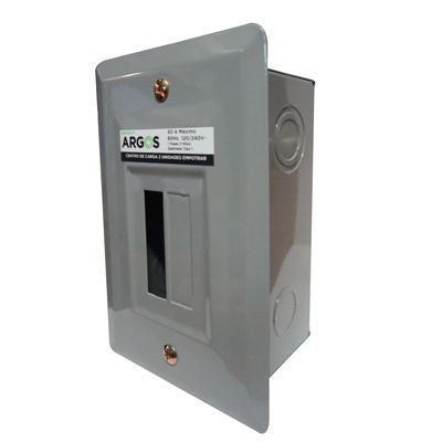 CENTRO DE CARGA 2 UNIDADES EMPOTRAR 50 A ARGOS AQOD2-F