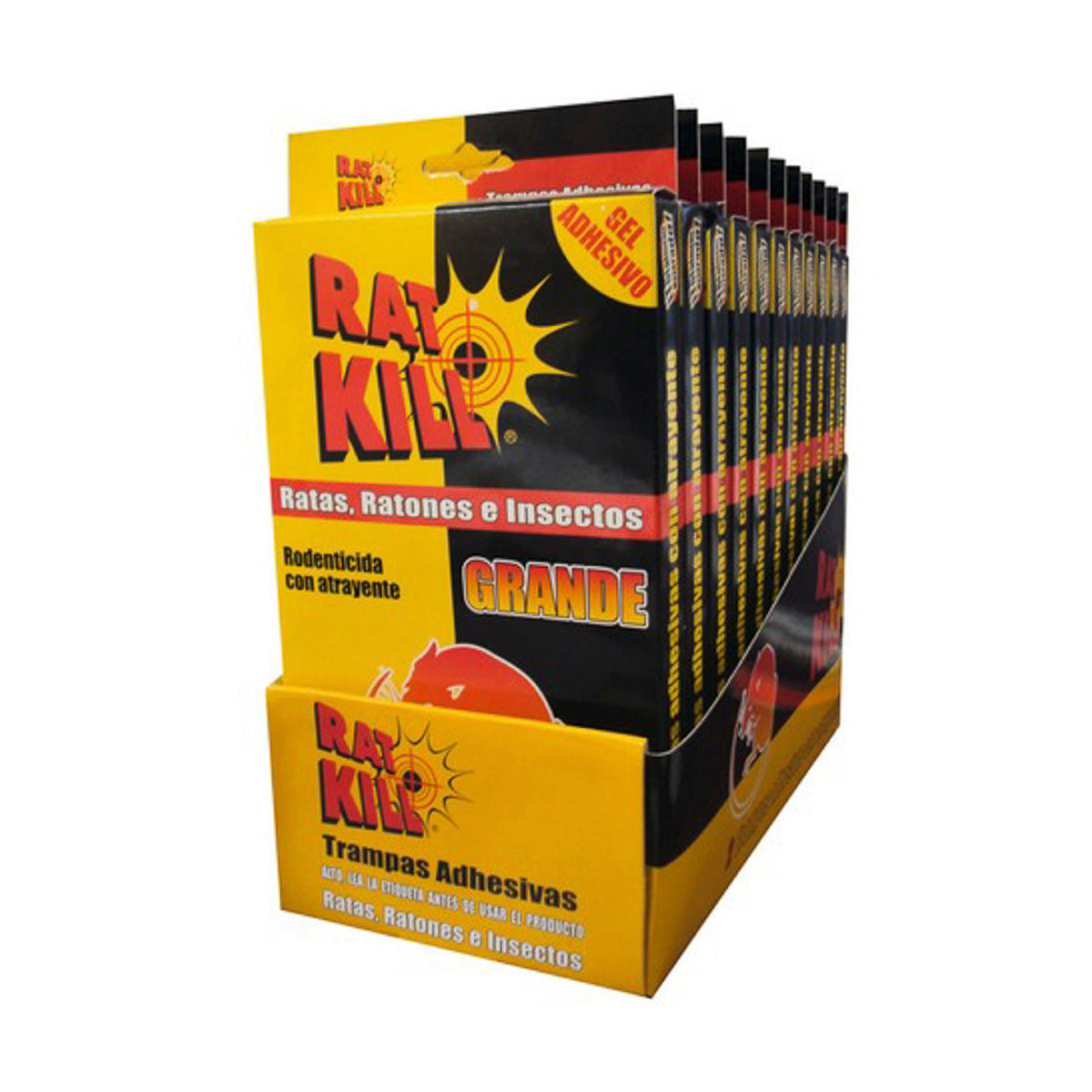 RATONERA BANDEJA GRANDE DE GOMA RAT-KILL R-222