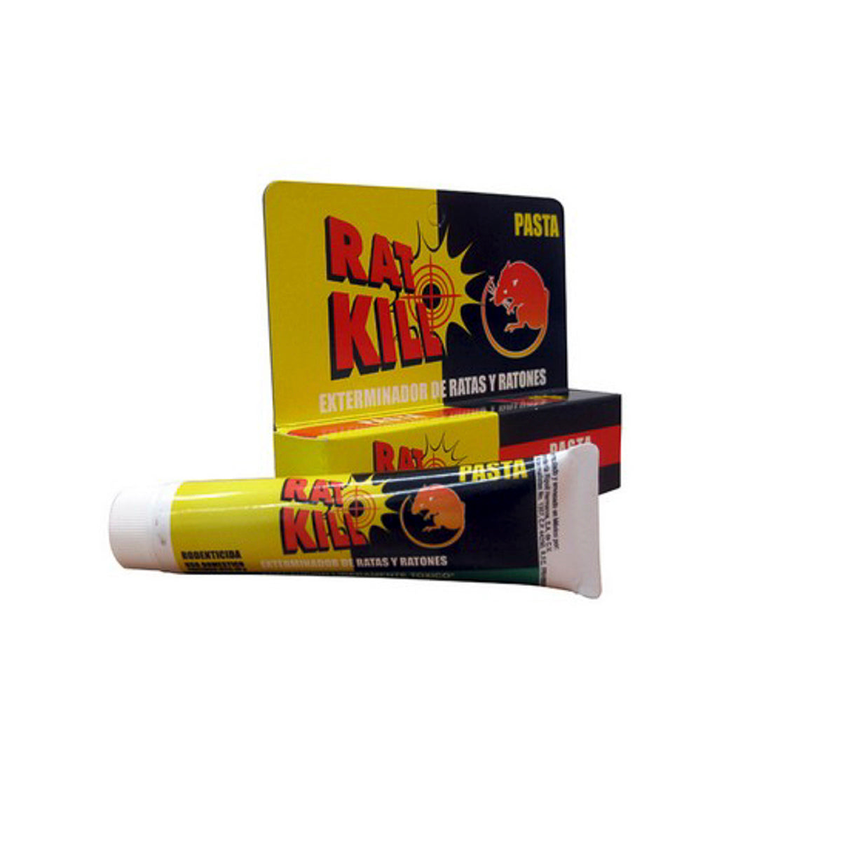 VENENO (INSECTICIDA) PARA RATAS EN PASTA 40 GR RAT-KILL R-203