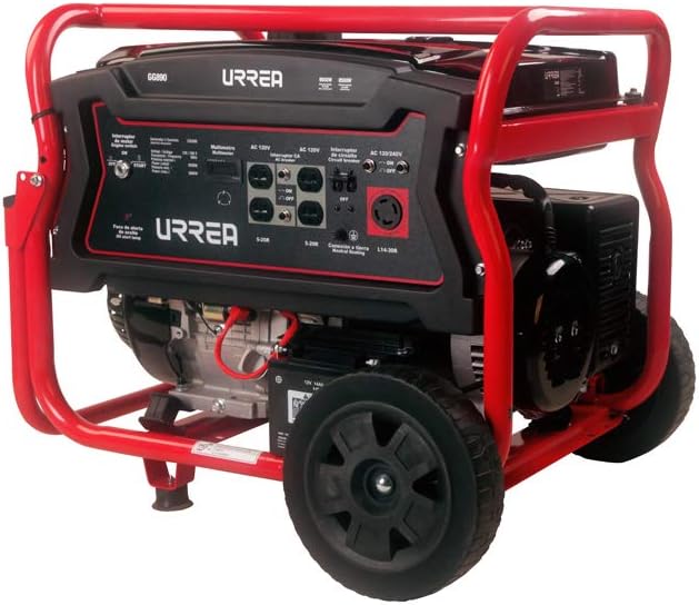 GENERADOR A GASOLINA 9000W 25LTS 17.5HP 120-240V 60 HZ URREA GG890 (A-M)