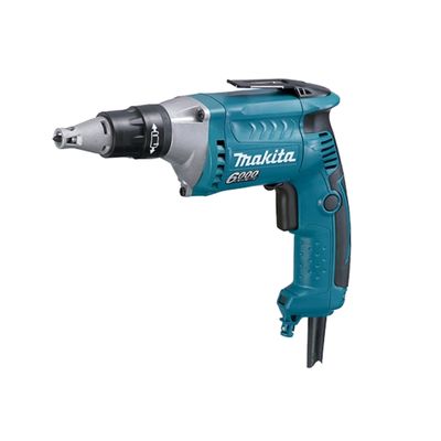 ATORNILLADOR 1/4" V.V R 0-6000 RPM P/TABLA ROCA C/LUZ 570W MAKITA FS6300
