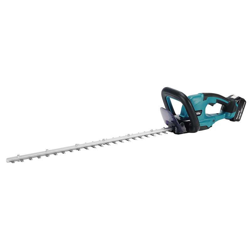 CORTASETOS ESPADA 600mm 23 -5/8" 0 - 2700 RPM LI - ION BAT 3 Ah Y CARGADOR C/FRENO 18V MAKITA DUH607F001