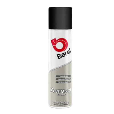ESMALTE AEROSOL ACRILICO NEGRO VINIPIEL 425ml BEREL