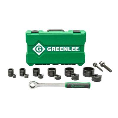 PUNZONES SACABOCADOS (JUEGO) 1/2" - 2" CON TRINQUETE SLUG BLUSTER GREENLEE 7238SB