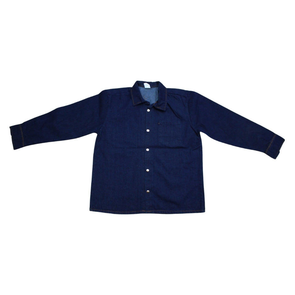 CAMISA DE MEZCLILLA SOLDADOR TALLA GRANDE (40)