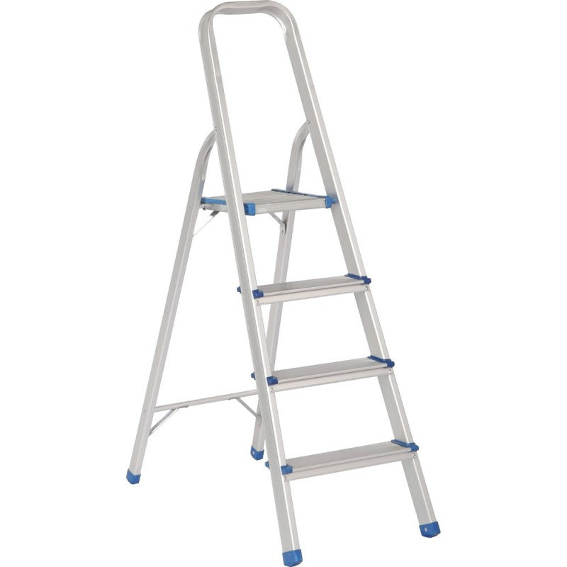 ESCALERA PLEGABLES TIPO TABURETE DE ALUMINIO 4 PELDAÑOS ETTA4 SURTEK