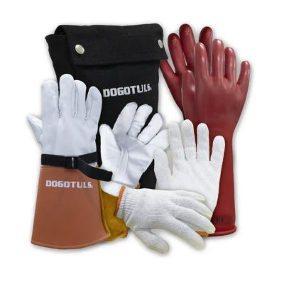 GUANTES (PAR) DIELECTRICOS 1000V (CLASE 0) CON CERTIFICADO TALLA 10 DOGOTULS HW3080