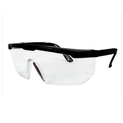 LENTE DE SEGURIDAD MICA CLARA ARMAZON NEGRO ANTI-EMPAÑO DERMACARE  AL026CL/BK-F