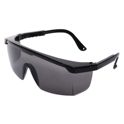 LENTE DE SEGURIDAD MICA HUMO ARMAZON NEGRO DERMACARE  AL026GR/BK