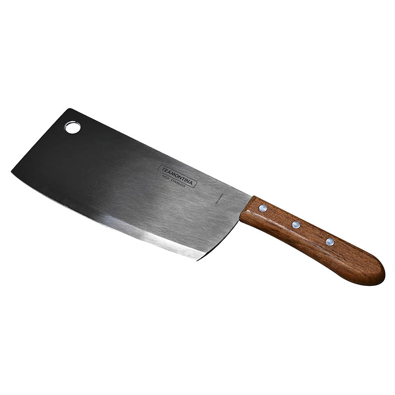 HACHUELA PARA COCINA 8" MANGO MADERA TRAMONTINA 22872/008