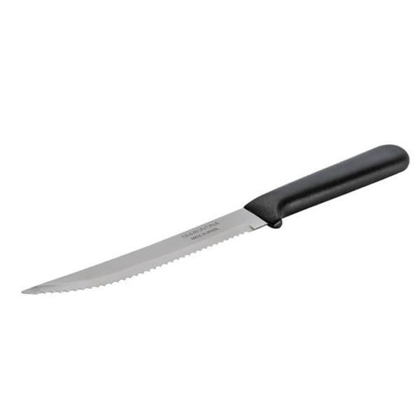 CUCHILLO ASADO SIERRA 5" MANGO PLASTICO TRAMONTINA 23000/005
