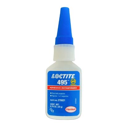 ADHESIVO INSTANTANEO SUPER BONDER (CHICO 20 GRS) #495 LOCTITE 270821