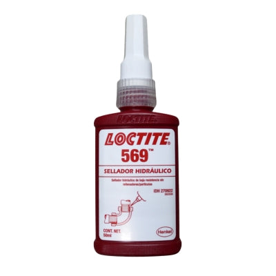 SELLADOR HIDRAULICO RESISTENCIA BAJA 50ml LOCTITE 569/ 61252