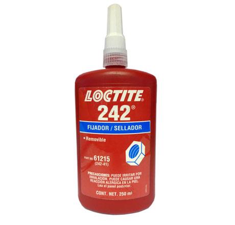FIJADOR DE ROSCA 250ml REMOVIBLE LOCTITE #242/ 1610079 / 135356