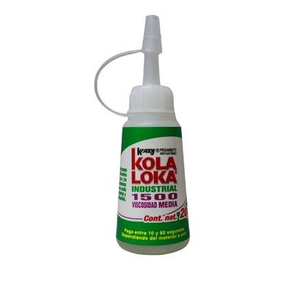ADHESIVO KOLA LOKA INDUSTRIAL KL-50/KLI1500-20 20 GRS