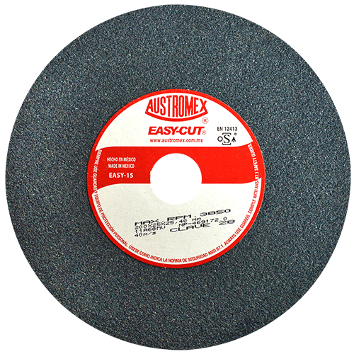 RUEDA ABRASIVA 8" X 1" X 1" GRADO 60 MEDIO USO GENERAL EASY-CUT AUSTROMEX 28