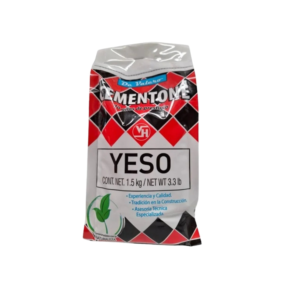 BOLSA DE YESO VALERO 1.5 KG.