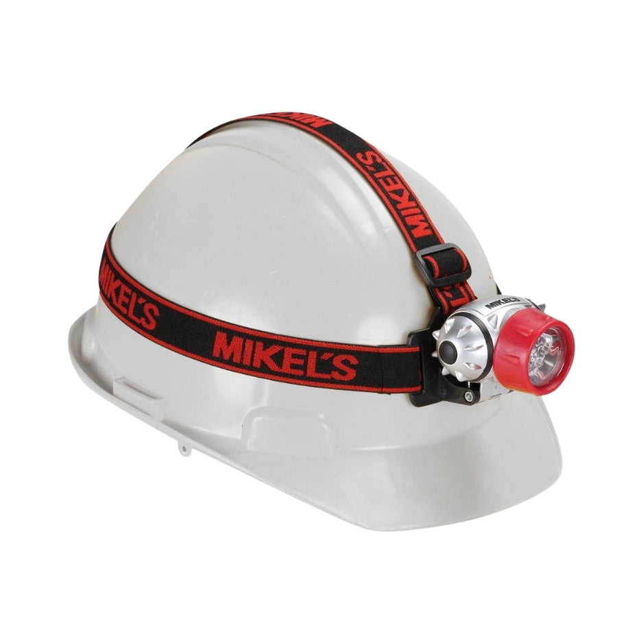 LINTERNA LED MANOS LIBRES INCLUYE 3 PILAS AAA (TIPO MINERO) MIKELS LTML-3AAA