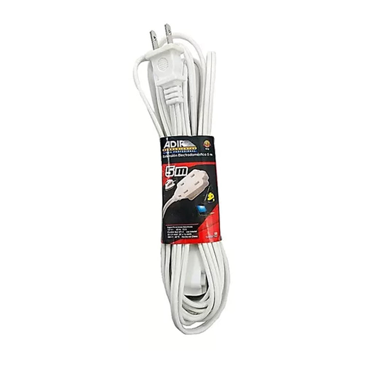 EXTENSION ELECTRICA USO DOMESTICA (POT 16) 5 MTS 976/13803