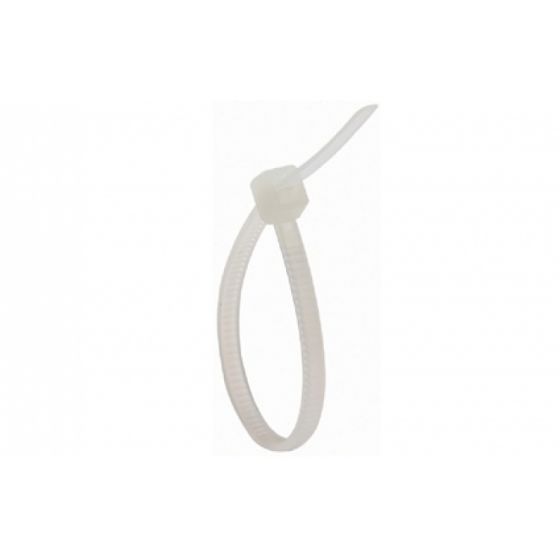 CINTILLA CINCHO SUJETACABLE TRANSPARENTE 9.8" (23.5CM) (100 PIEZAS) S250X35C/Z-51210