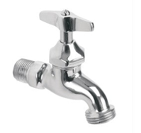 LLAVE JARDIN ROSCA PARA MANGUERA 1/2'' CROMADA URREA 19CR